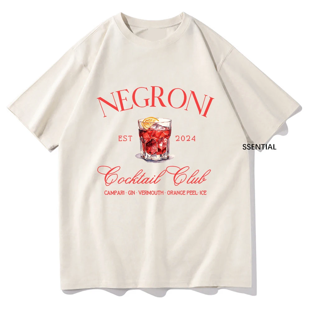 Women'S Fashion Graphic Tees - تي شيرتات نادي اجتماعي من Negroni