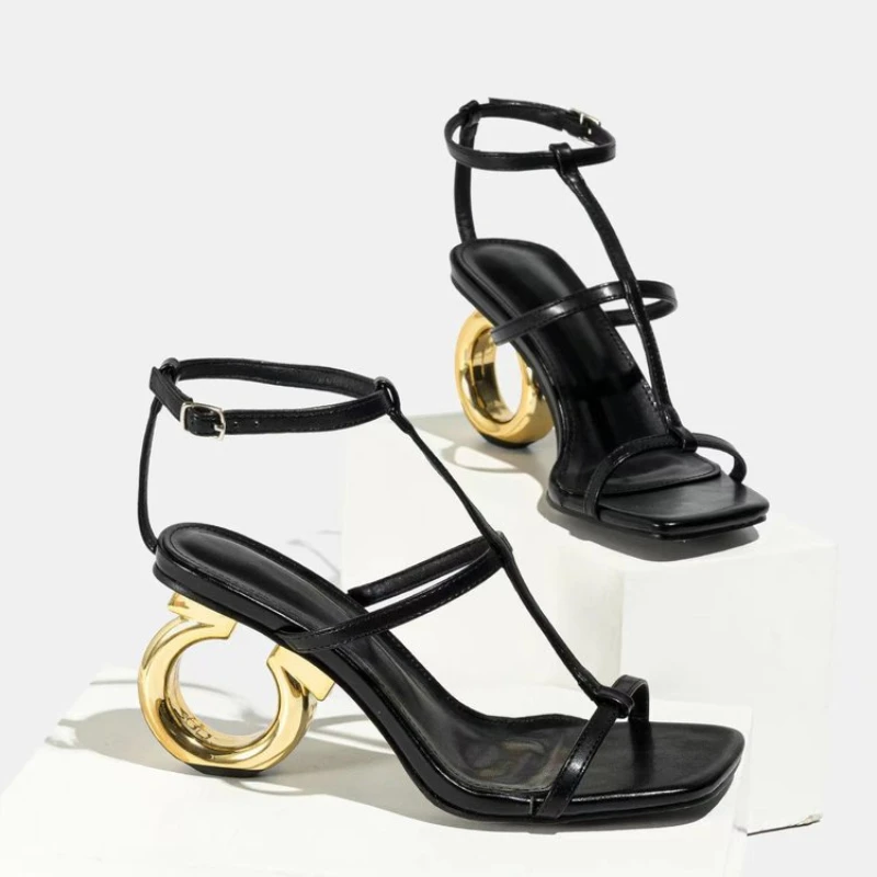 Women'S Fashion Summer 2025 - النساء صنادل عالية الكعب 2025 جديد