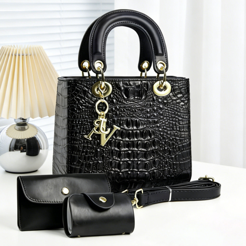 Women Fashion Handbags - مجموعة حقائب يد نسائية من 3