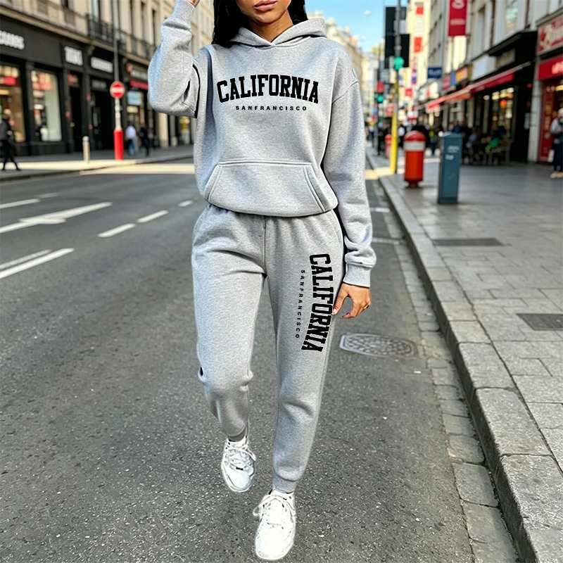 Women'S Fashion Sweatshirts - بدلة رياضية عصرية غير رسمية للنساء،