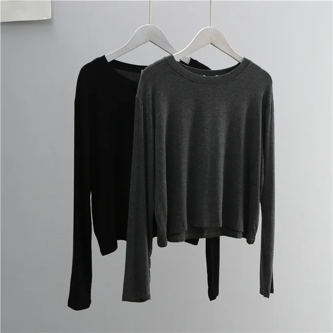 تي شيرت نسائي بأكمام طويلة من  - مراجعة Women'S Fashion Tops وسعره