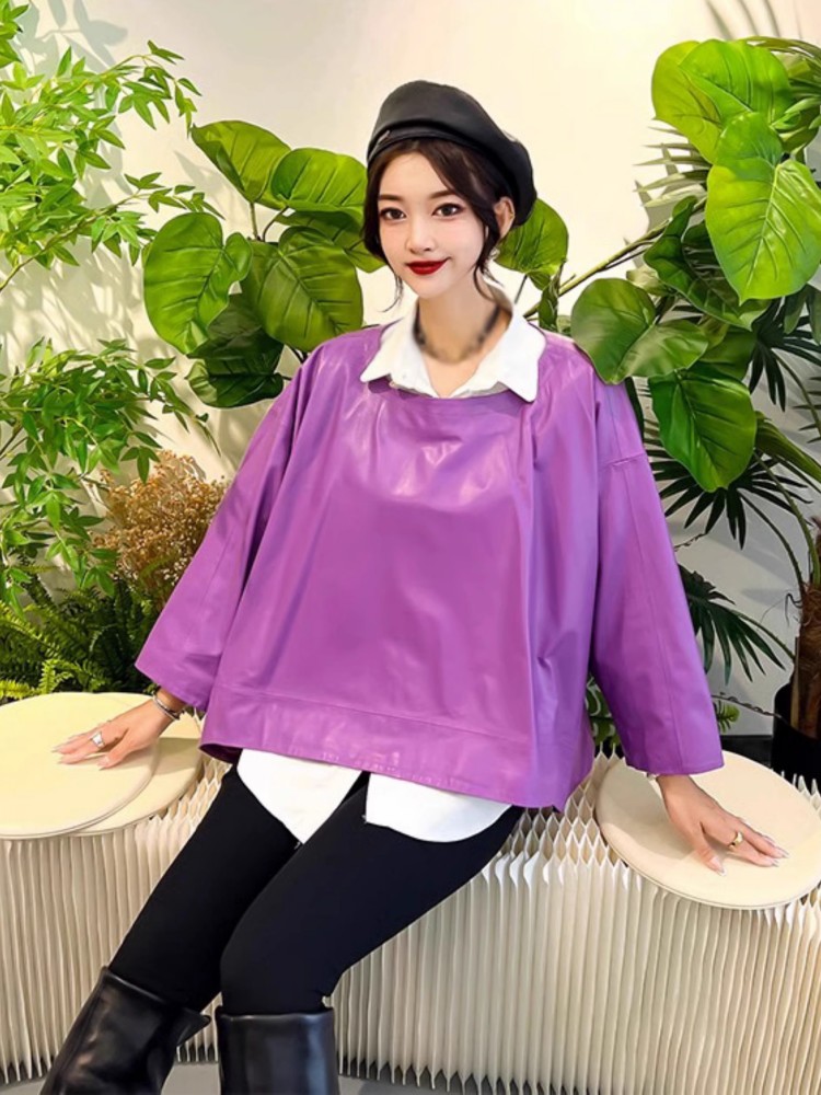 المرأة الهيب هوب سترة جلدية حق - مراجعة Women'S Fashion Leather Jacket وسعره