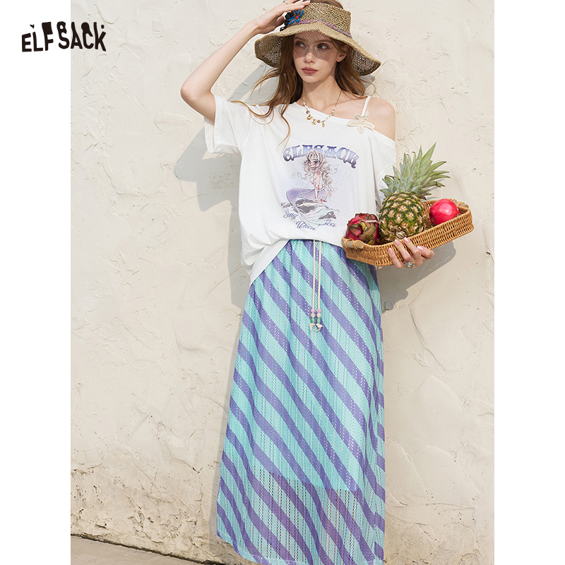 طقم تي شيرت أبيض بدون أكتاف وت - مراجعة Women'S Fashion Graphic Tees وسعره