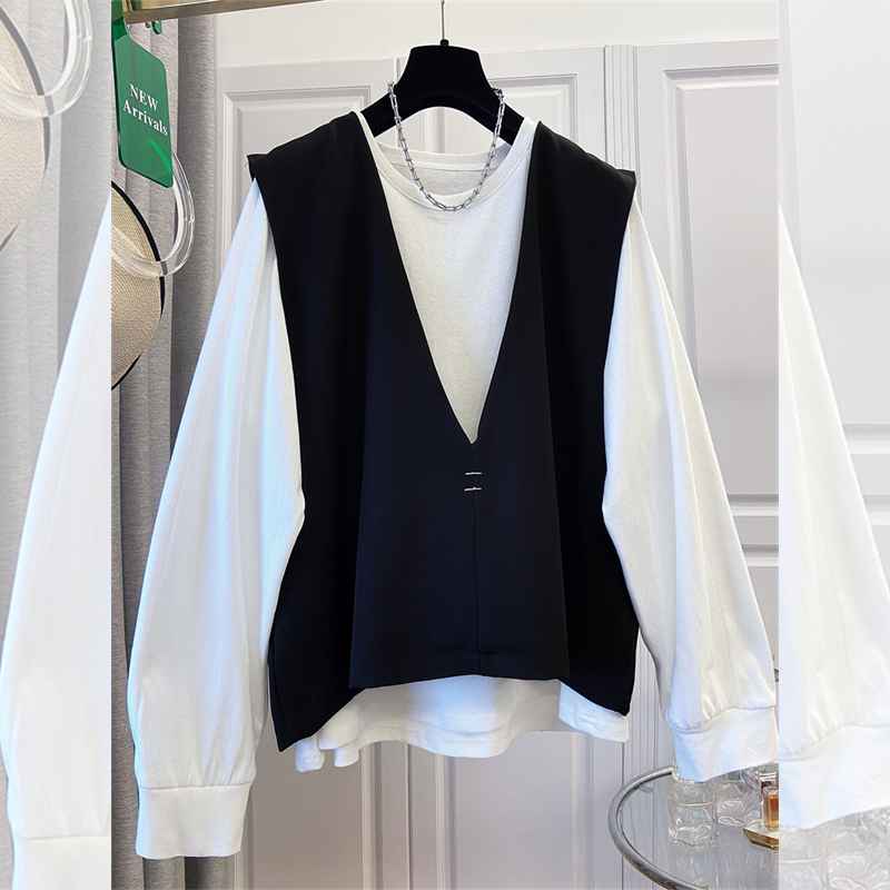 تي شيرت نسائي فضفاض بأكمام طوي - مراجعة Women'S Fashion Tops وسعره
