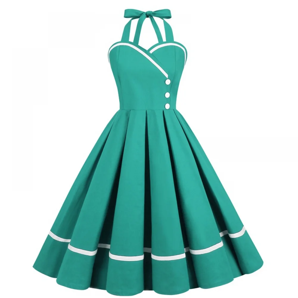 هالوين 50s 60s 80s فستان ريترو - مراجعة Women Fashion 80S وسعره