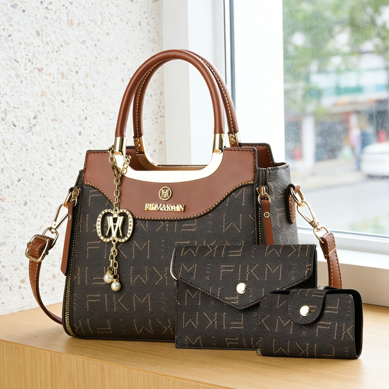 مجموعة من 3 قطع من الحقائب الف - مراجعة Women Fashion Handbags وسعره