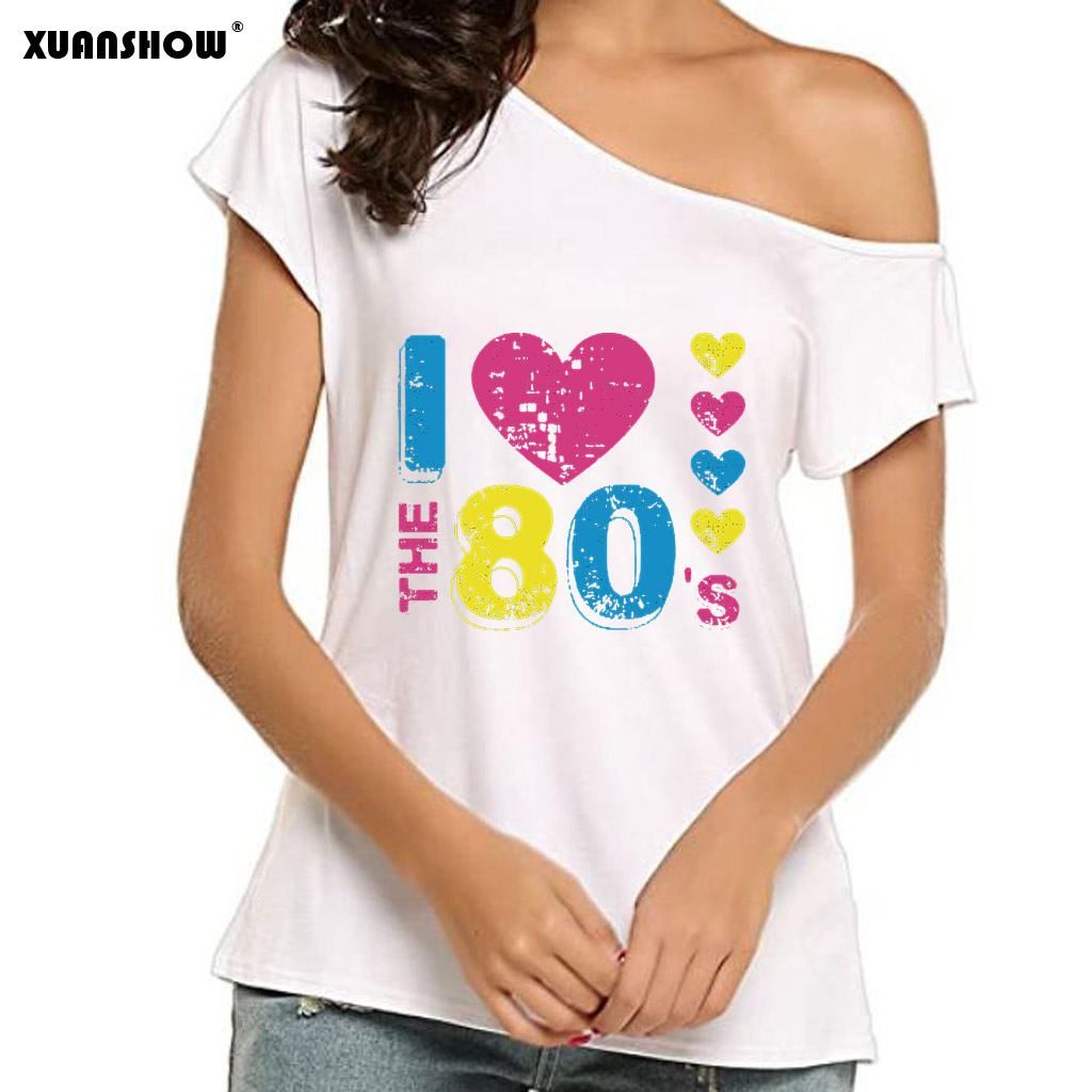 تي شيرت نسائي صيفي عصري مثير ب - مراجعة Women Fashion 80S وسعره