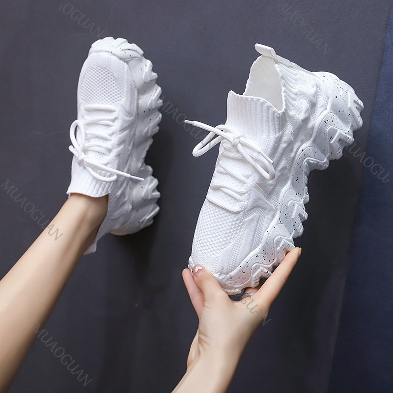 أحذية رياضية نسائية سميكة القا - مراجعة Women'S Fashion Running Shoes وسعره