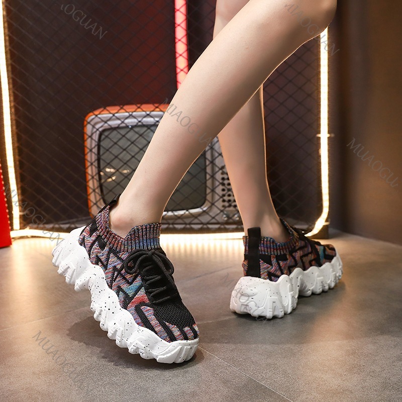 أحذية رياضية نسائية سميكة القا - مراجعة Women'S Fashion Running Shoes وسعره