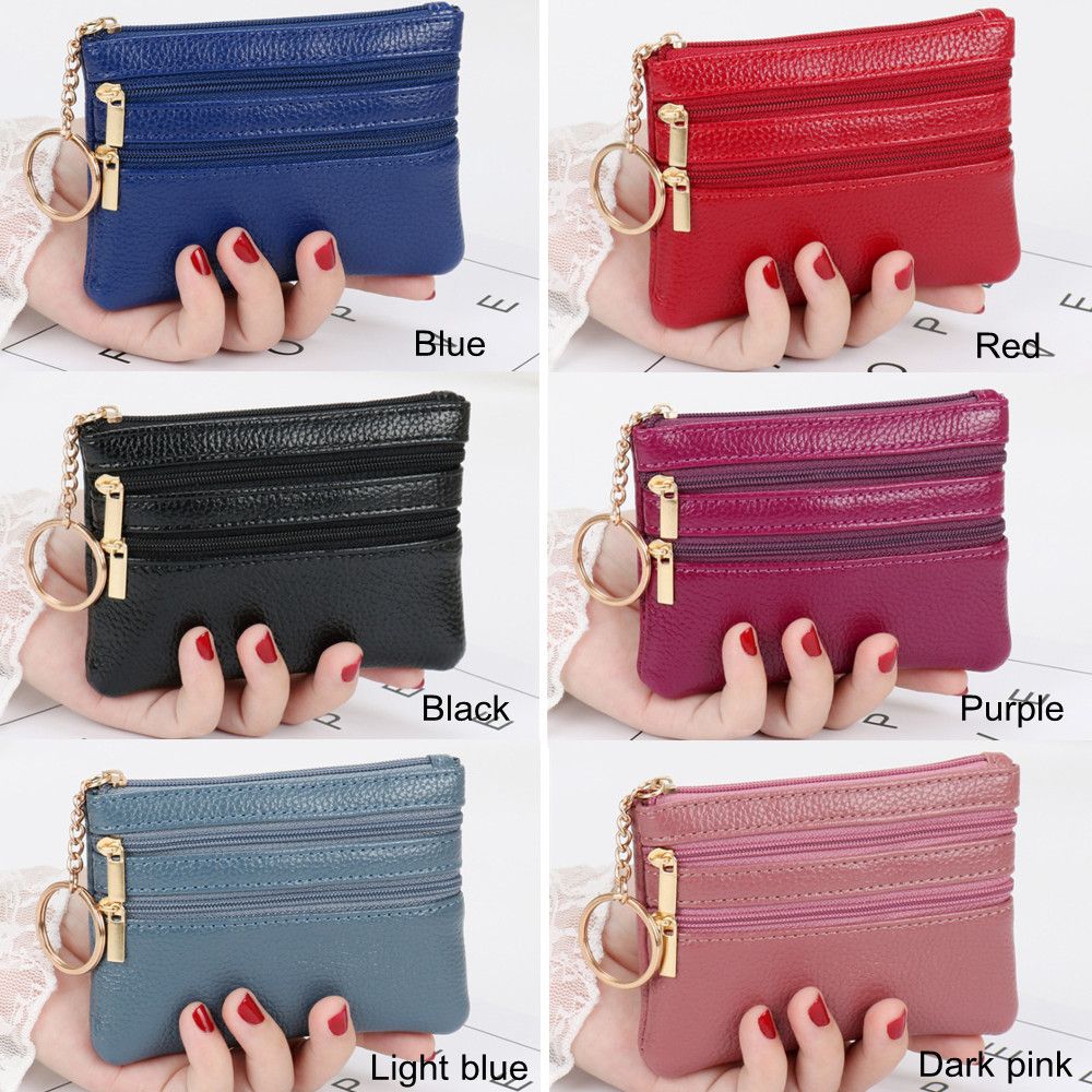 لينة محفظة حمل بطاقات صغيرة مت - مراجعة Coin Purse Women وسعره
