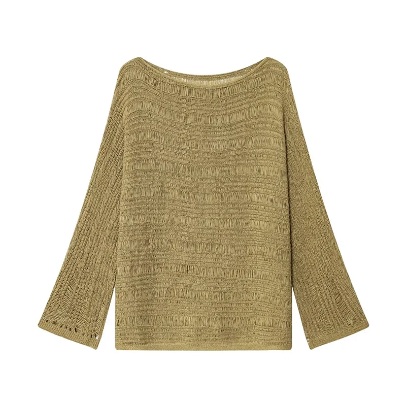 سترة محبوكة بياقة قارب للنساء، - مراجعة Women'S Fashion Tops وسعره