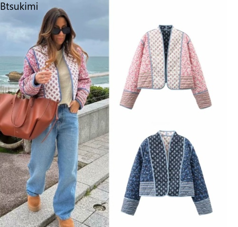 جاكيت نسائي جديد لخريف 2026 بت - مراجعة Women'S Fashion Quilted Jacket وسعره