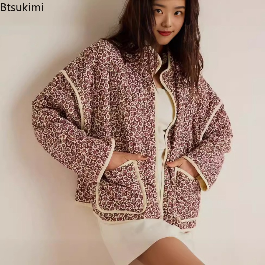 جاكيت نسائي جديد لخريف 2026 بت - مراجعة Women'S Fashion Quilted Jacket وسعره
