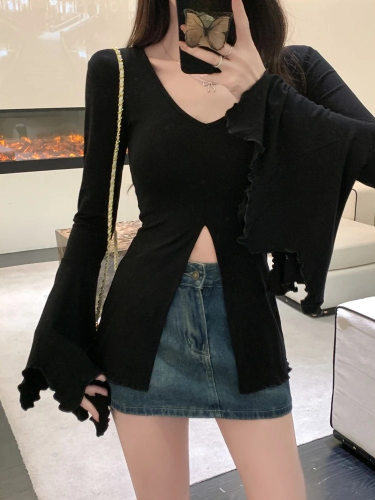 تي شيرت نسائي بتصميم Y2K عتيق، - مراجعة Women'S Fashion Tops وسعره