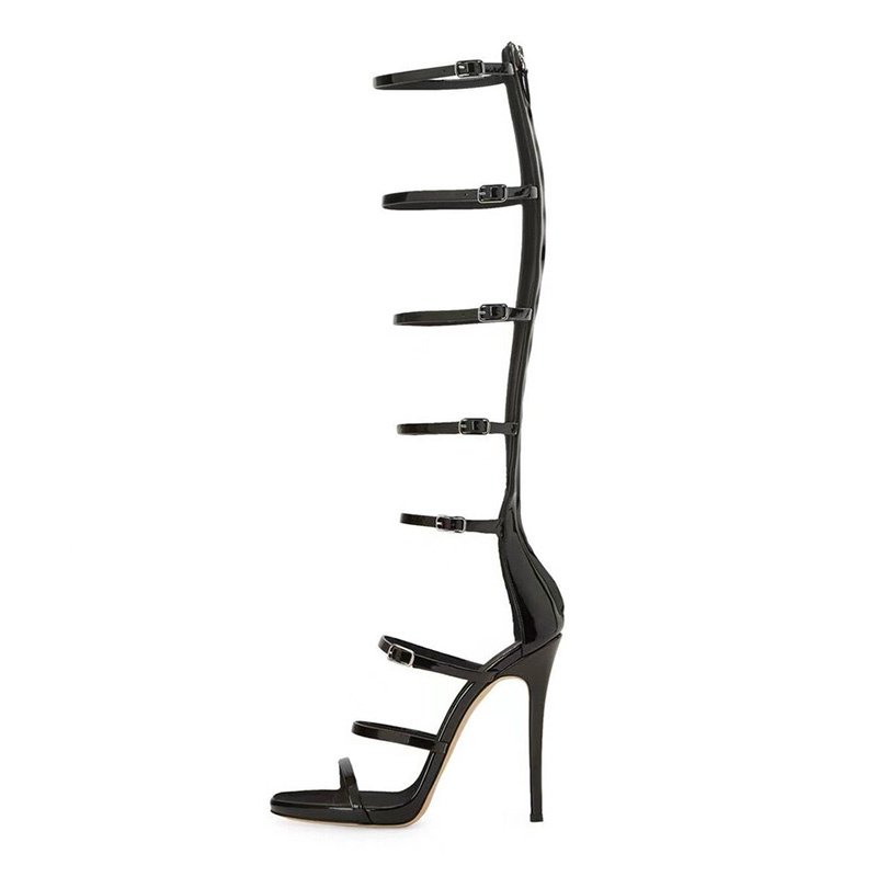 أحذية نسائية صيفية أنيقة جديدة - مراجعة Women'S Fashion Leather Boots وسعره