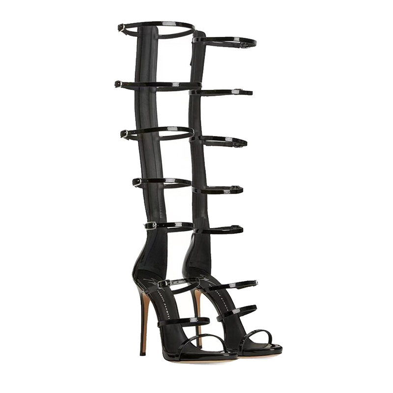 أحذية نسائية صيفية أنيقة جديدة - مراجعة Women'S Fashion Leather Boots وسعره
