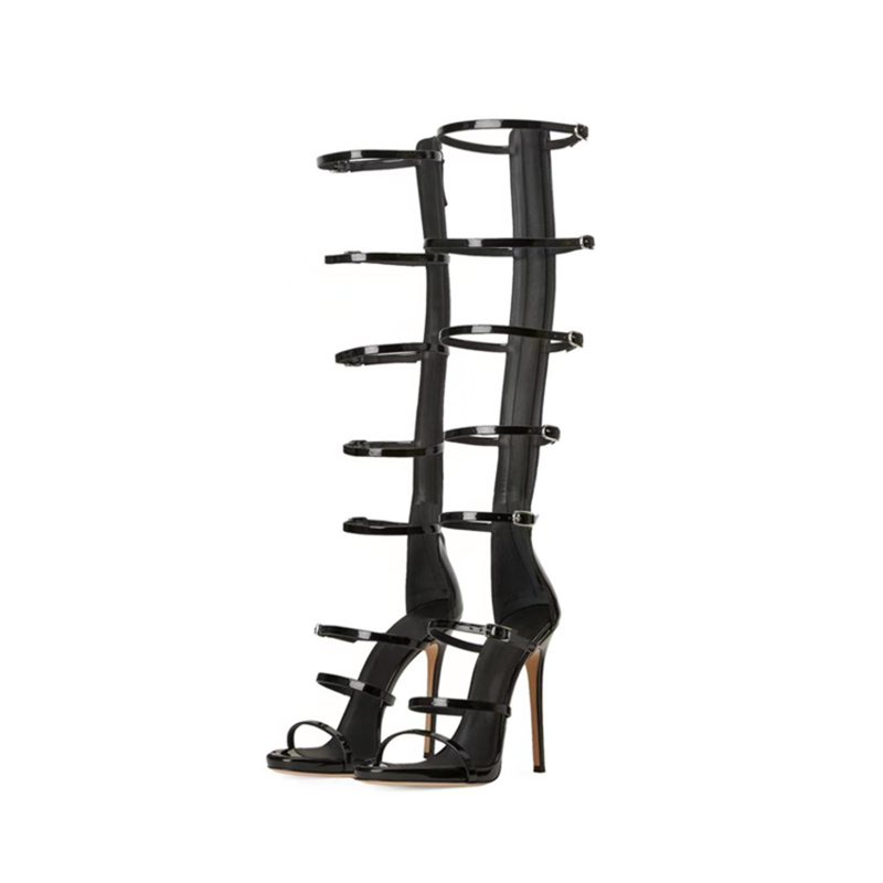 أحذية نسائية صيفية أنيقة جديدة - مراجعة Women'S Fashion Leather Boots وسعره