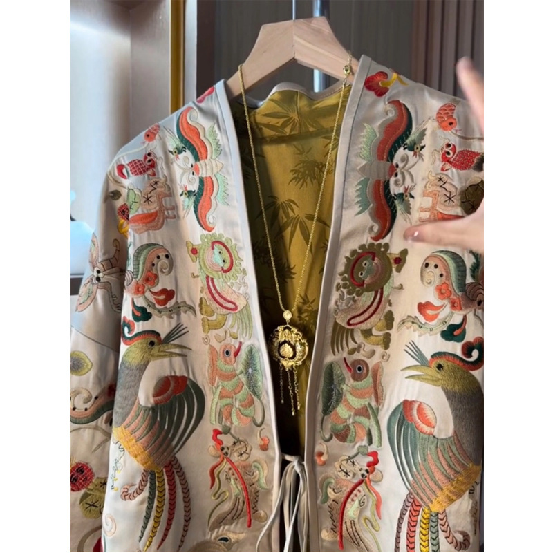 سترة كيمونو صينية الطراز جديدة - مراجعة Women'S Fashion Tops وسعره