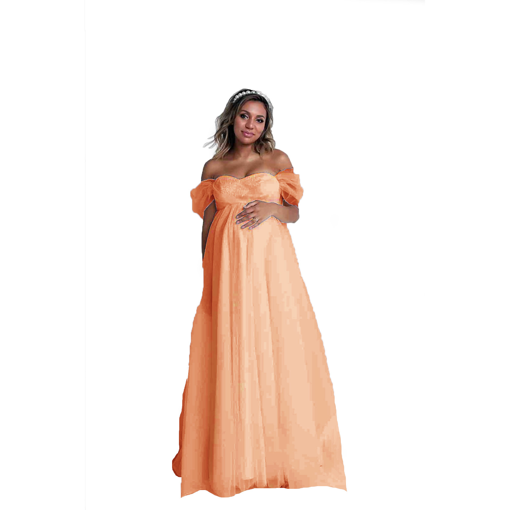 أزياء النساء الحوامل فستان الأ - مراجعة Women Fashion Photoshoot وسعره