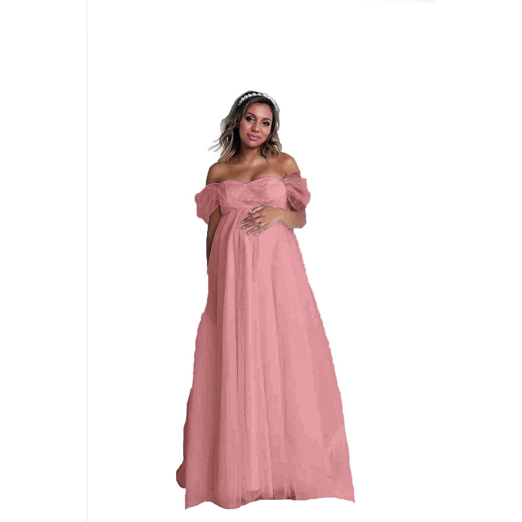 أزياء النساء الحوامل فستان الأ - مراجعة Women Fashion Photoshoot وسعره