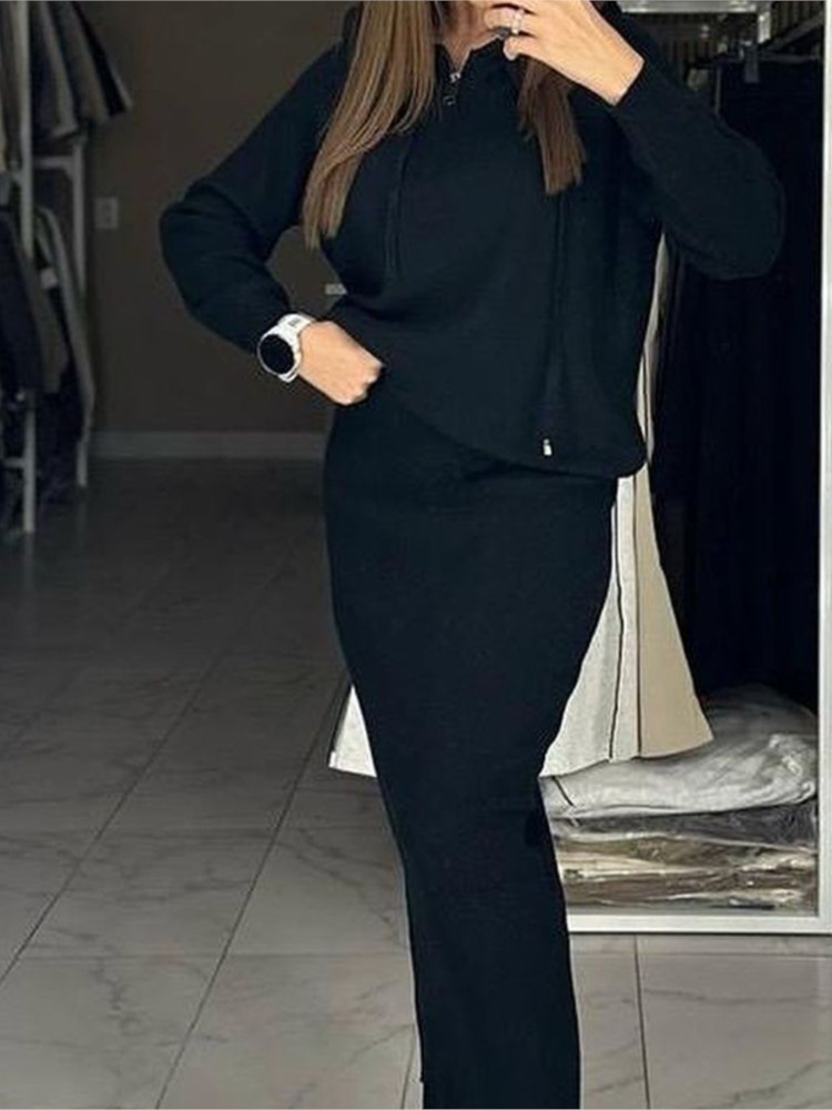 طقم تنورة نسائية غير رسمية على - مراجعة Women'S Fashion Sweatshirts وسعره