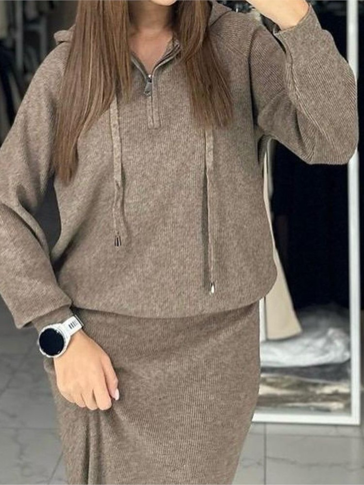 طقم تنورة نسائية غير رسمية على - مراجعة Women'S Fashion Sweatshirts وسعره
