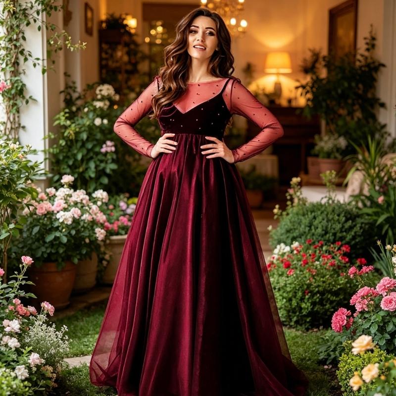 فستان حمل أنيق من XXFE مع حشوة - مراجعة Women Fashion Photoshoot وسعره