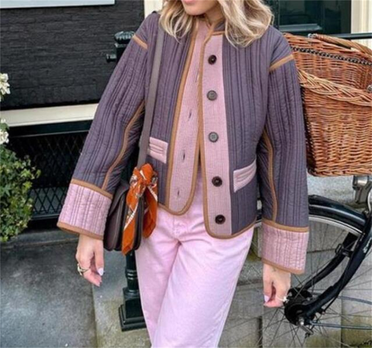 معطف مبطن للخريف والشتاء للنسا - مراجعة Women'S Fashion Quilted Jacket وسعره