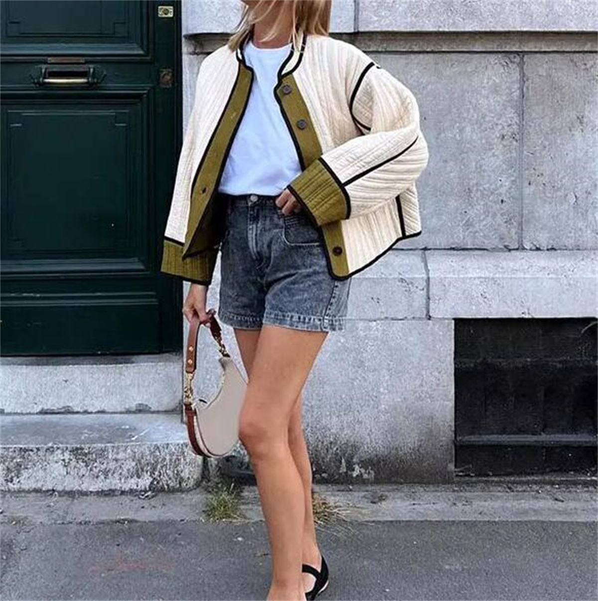 معطف مبطن للخريف والشتاء للنسا - مراجعة Women'S Fashion Quilted Jacket وسعره