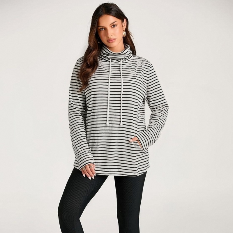 سترة نسائية عصرية بمقاسات كبير - مراجعة Women'S Fashion Sweatshirts وسعره