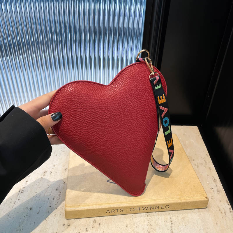محفظة نقود على شكل قلب لطيفة،  - مراجعة Coin Purse Women وسعره