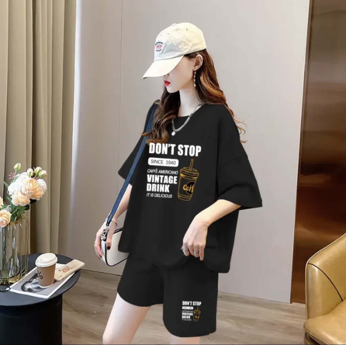 طقم شورت صيفي نسائي عصري، ملاب - مراجعة Women'S Fashion Tops وسعره